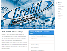 Tablet Screenshot of crabil.com